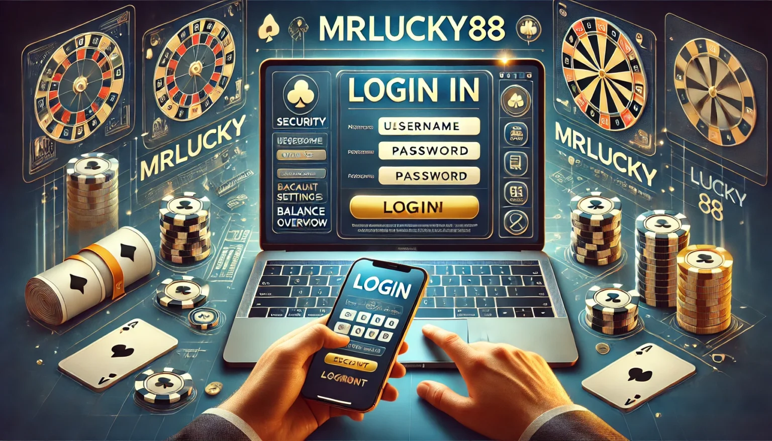 Logging In and Managing Your MrLucky88 Account - mrlucky88a