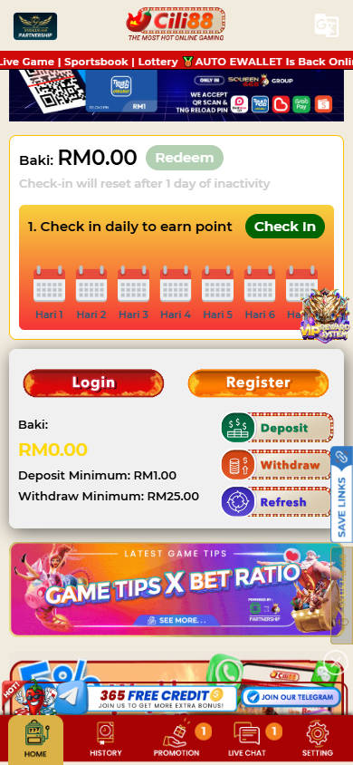 Cili88 - Homepage - mrlucky88a