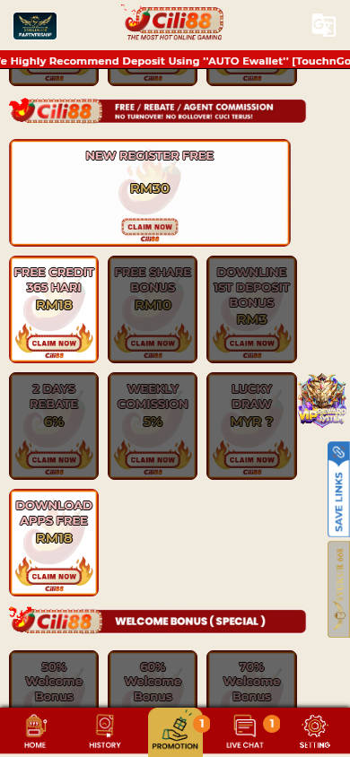 Cili88 - Promotion - mrlucky88a