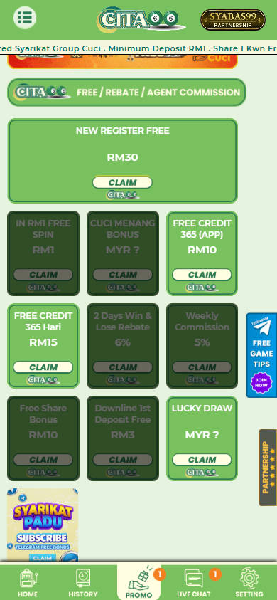 Cita66 - Promotion - mrlucky88a