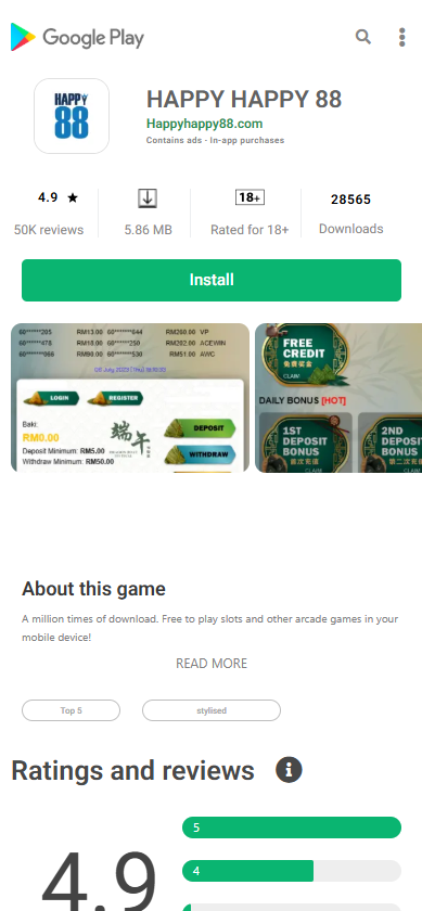 Happy88 APK Download - mrlucky88a