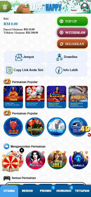 Happy88 - Homepage - mrlucky88a