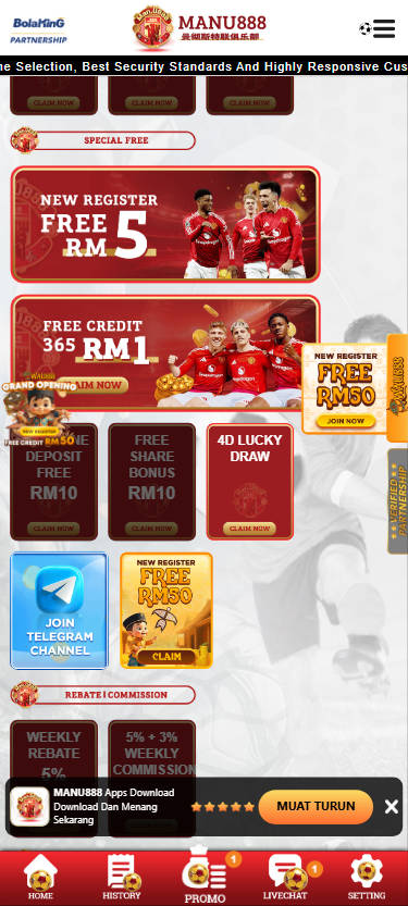 Manu888 - Promotion - mrlucky88a