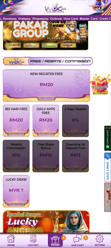 WOC44 - Promotion - mrlucky88a